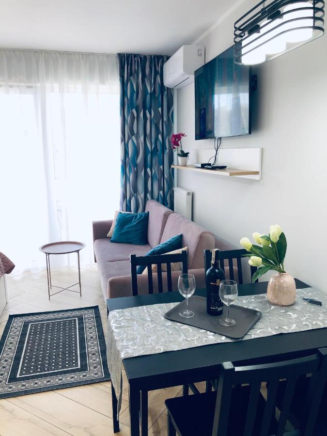 Apartament Superior Blue Przy Plazy- Free Pool, Saunas, Jacuzzi, Fitness, Salzgrotte Kołobrzeg Eksteriør billede