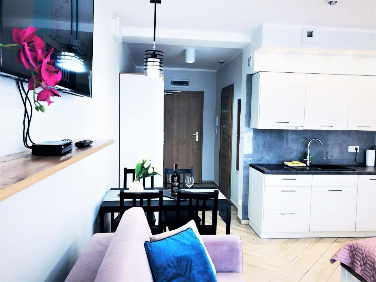 Apartament Superior Blue Przy Plazy- Free Pool, Saunas, Jacuzzi, Fitness, Salzgrotte Kołobrzeg Eksteriør billede