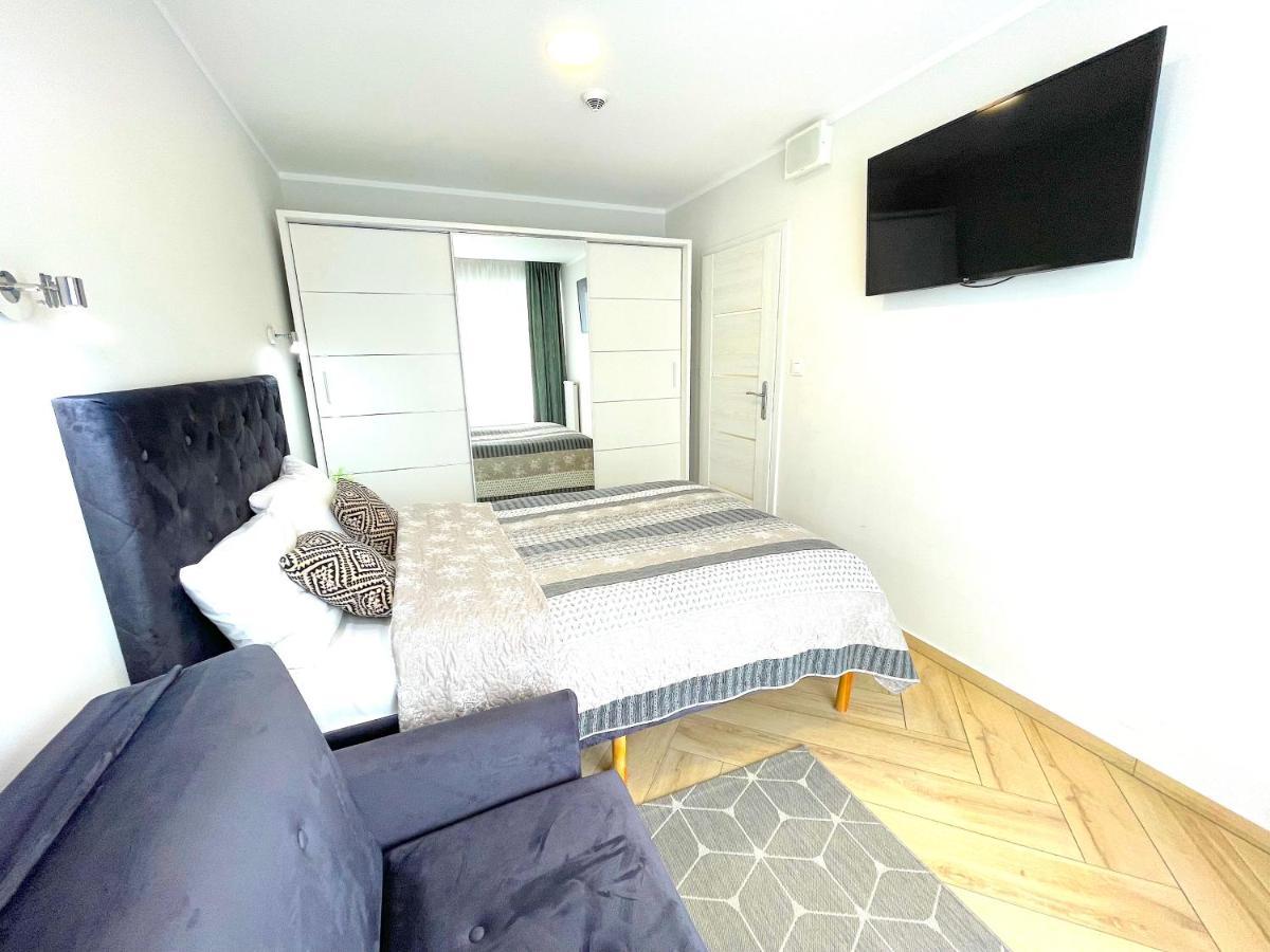 Apartament Superior Blue Przy Plazy- Free Pool, Saunas, Jacuzzi, Fitness, Salzgrotte Kołobrzeg Eksteriør billede
