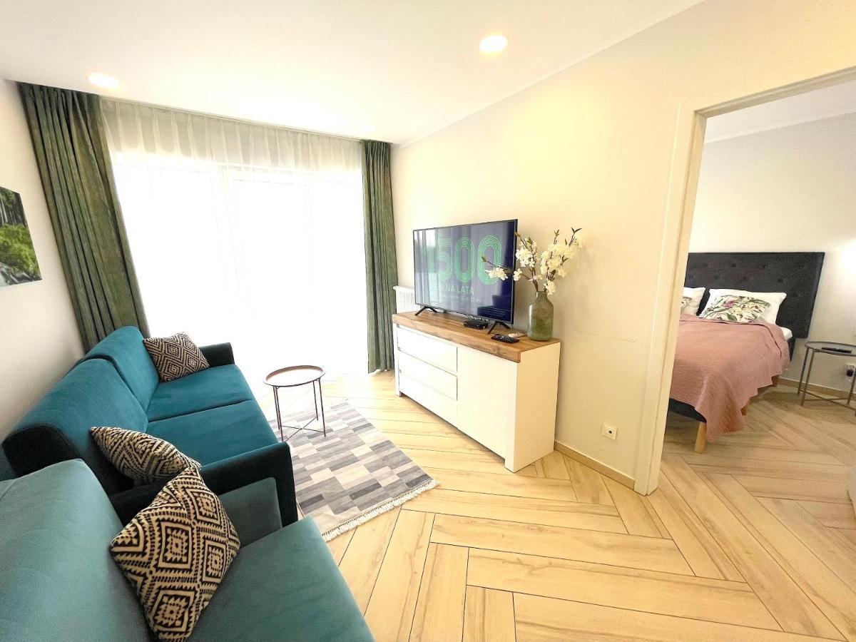 Apartament Superior Blue Przy Plazy- Free Pool, Saunas, Jacuzzi, Fitness, Salzgrotte Kołobrzeg Eksteriør billede