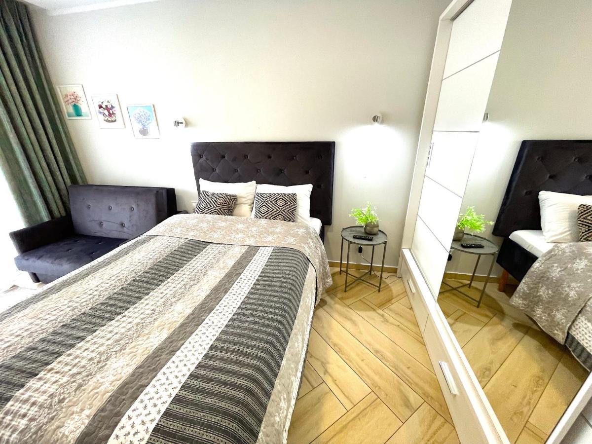 Apartament Superior Blue Przy Plazy- Free Pool, Saunas, Jacuzzi, Fitness, Salzgrotte Kołobrzeg Eksteriør billede