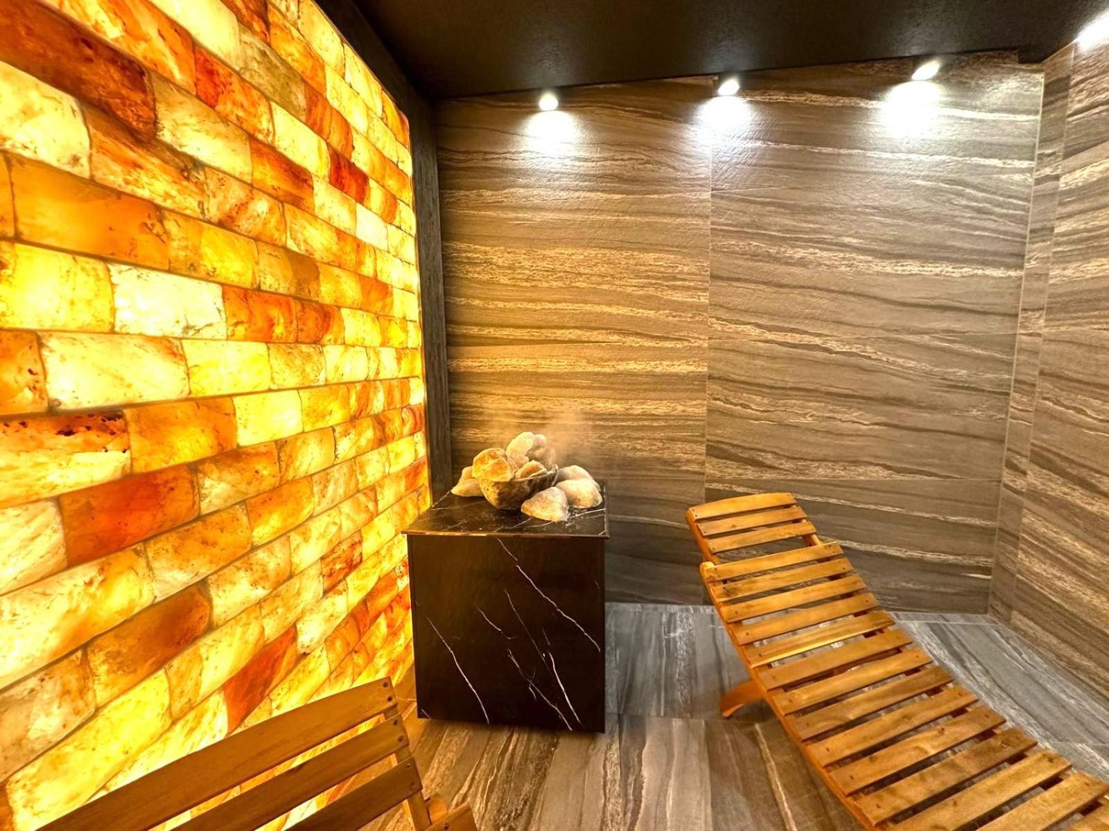 Apartament Superior Blue Przy Plazy- Free Pool, Saunas, Jacuzzi, Fitness, Salzgrotte Kołobrzeg Eksteriør billede