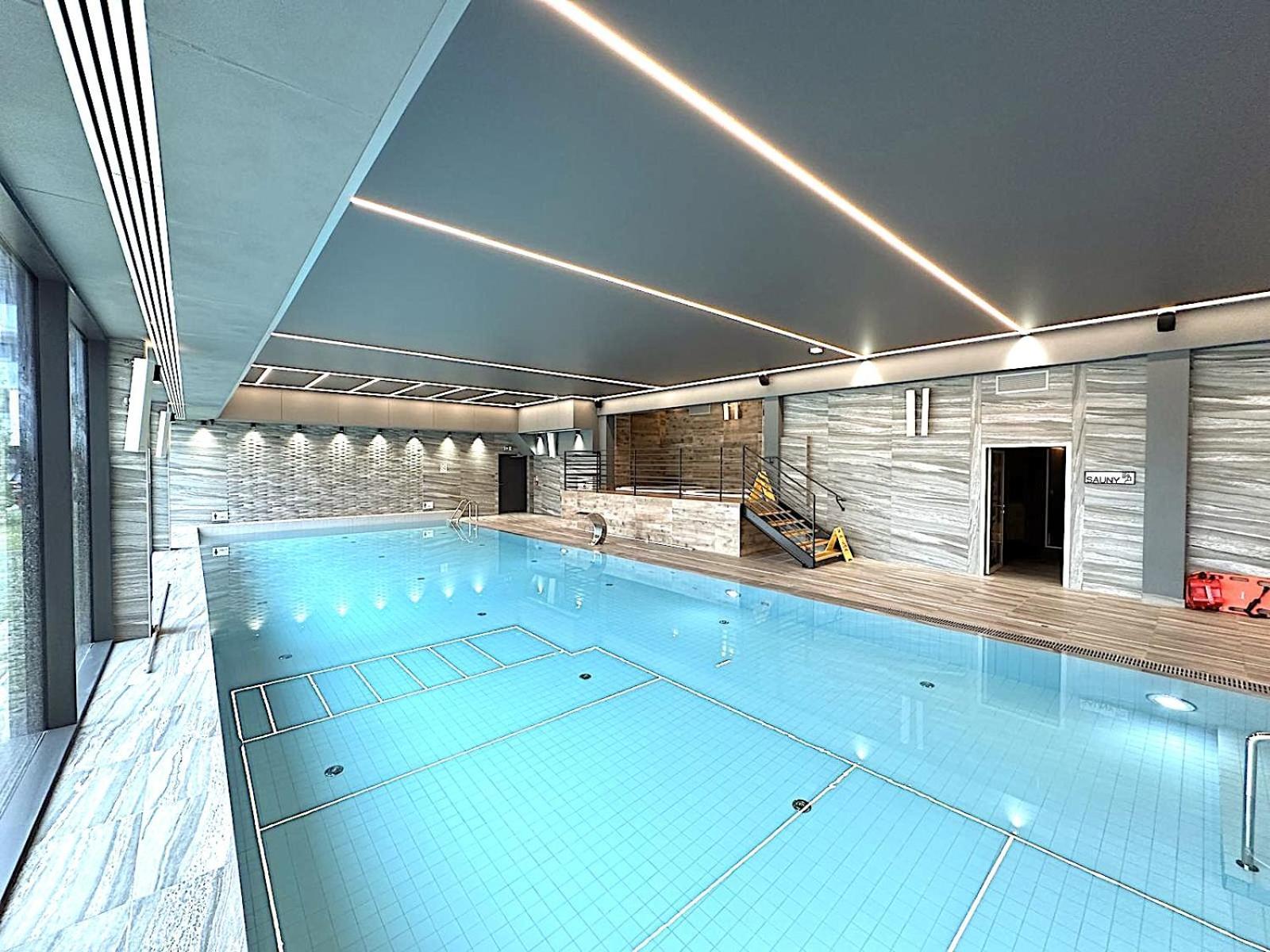 Apartament Superior Blue Przy Plazy- Free Pool, Saunas, Jacuzzi, Fitness, Salzgrotte Kołobrzeg Eksteriør billede