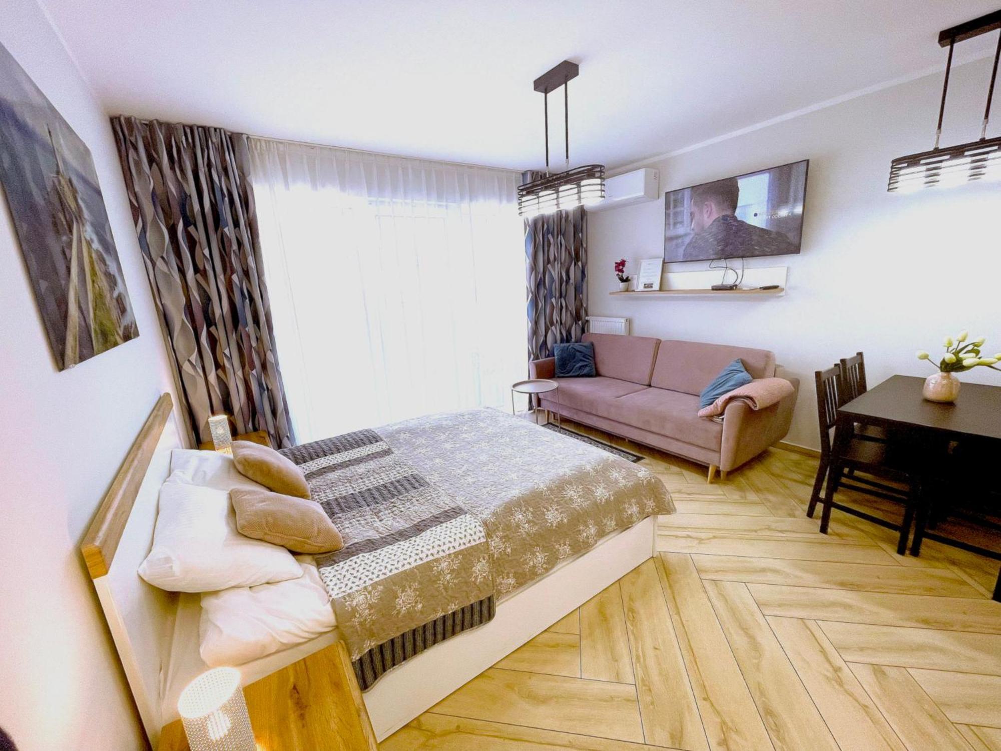 Apartament Superior Blue Przy Plazy- Free Pool, Saunas, Jacuzzi, Fitness, Salzgrotte Kołobrzeg Eksteriør billede