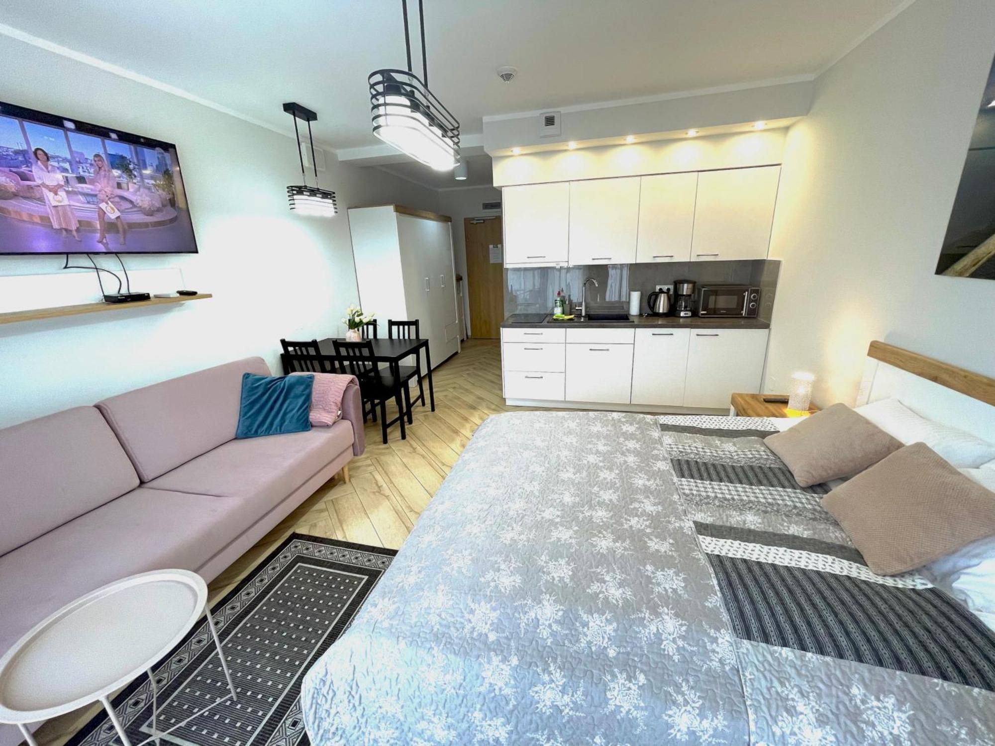 Apartament Superior Blue Przy Plazy- Free Pool, Saunas, Jacuzzi, Fitness, Salzgrotte Kołobrzeg Eksteriør billede